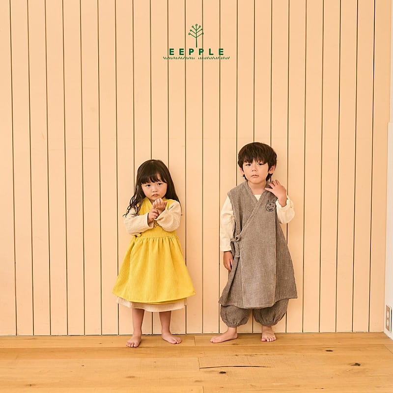 Eepple - Korean Children Fashion - #childofig - Eepple Gawn - 6