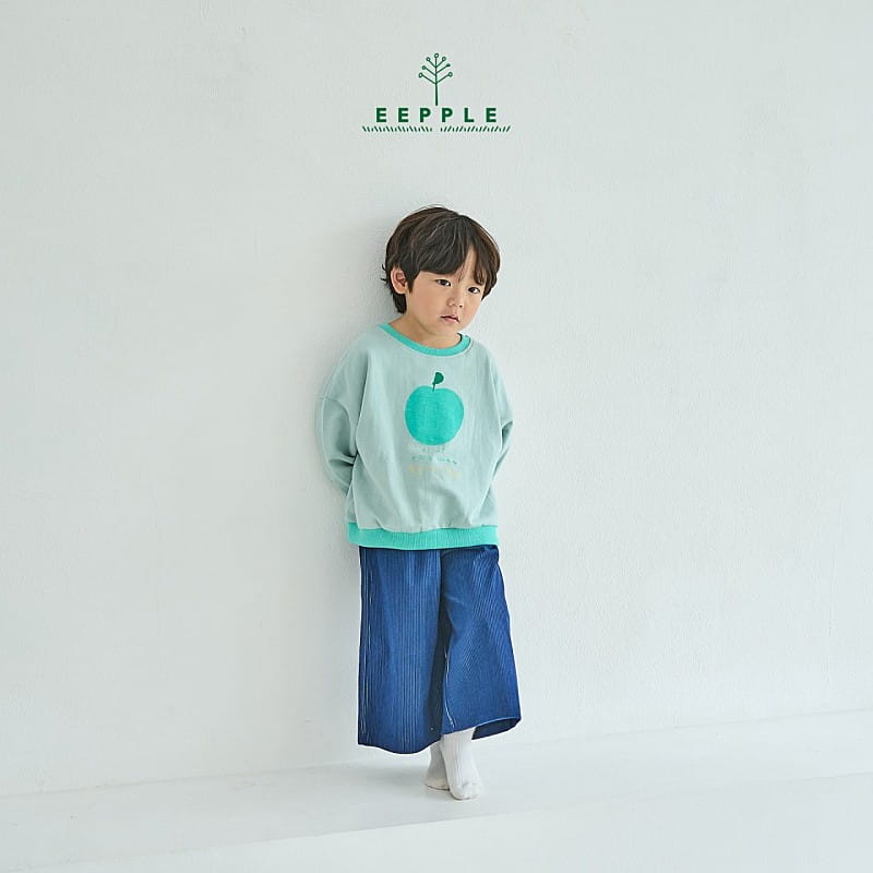 Eepple - Korean Children Fashion - #childofig - Apple Sweatshirt - 7