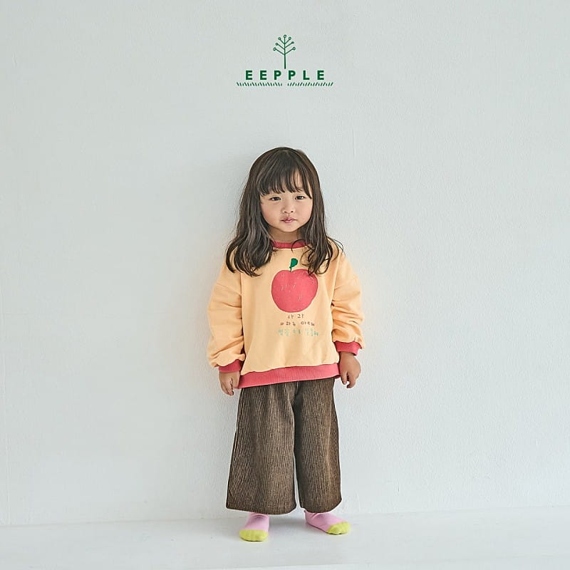 Eepple - Korean Children Fashion - #childofig - Apple Sweatshirt - 8