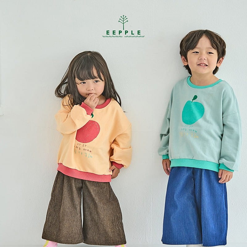 Eepple - Korean Children Fashion - #designkidswear - Apple Sweatshirt - 10