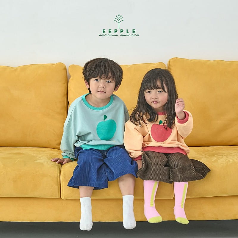 Eepple - Korean Children Fashion - #discoveringself - Apple Sweatshirt - 11