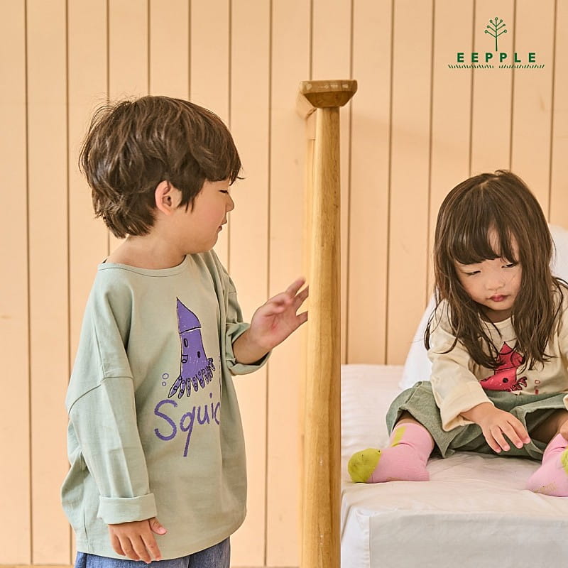 Eepple - Korean Children Fashion - #discoveringself - Squid Tee - 8