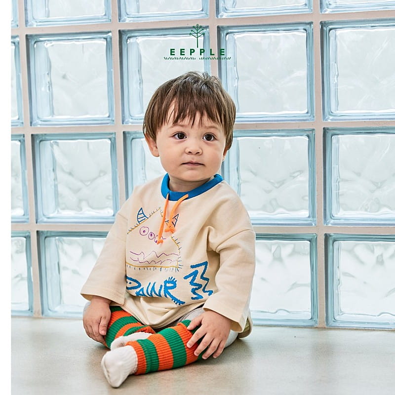 Eepple - Korean Children Fashion - #kidsshorts - Monster Tee - 12