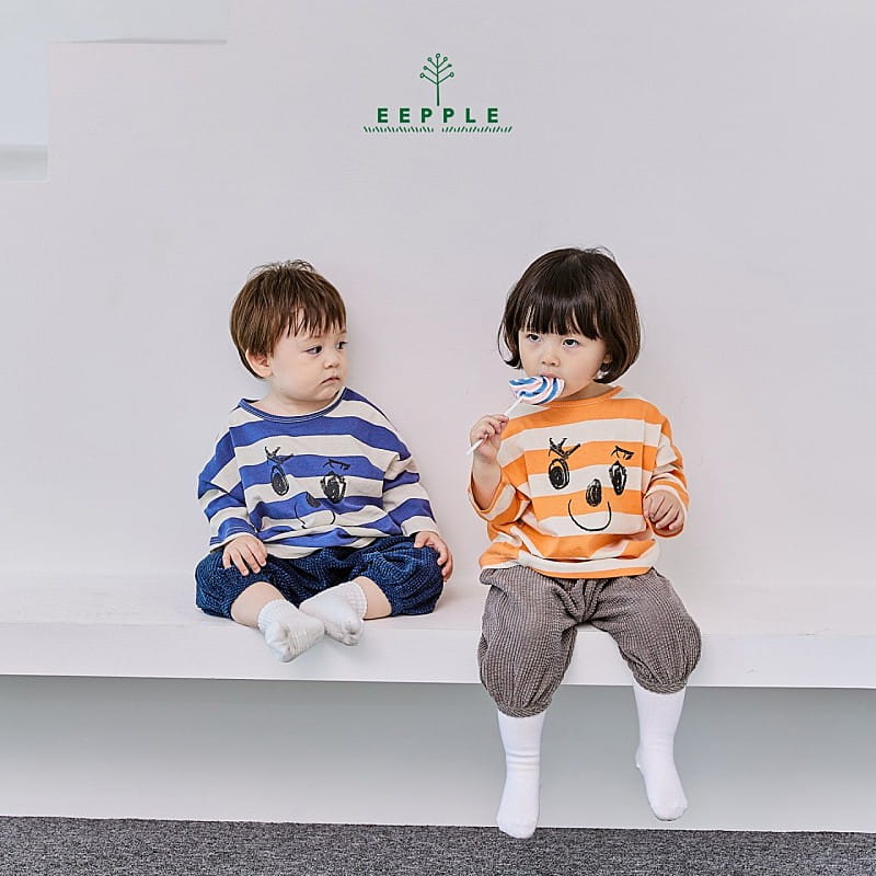 Eepple - Korean Children Fashion - #kidsshorts - Smile Tee - 11