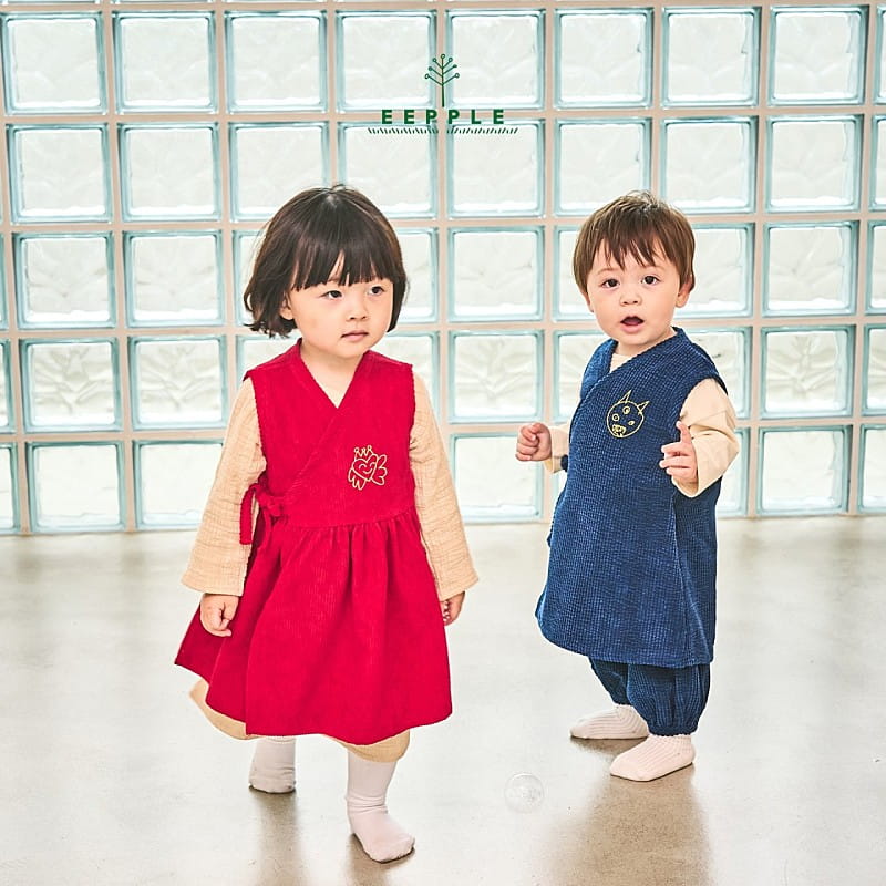 Eepple - Korean Children Fashion - #kidsstore - Eepple Gawn - 12