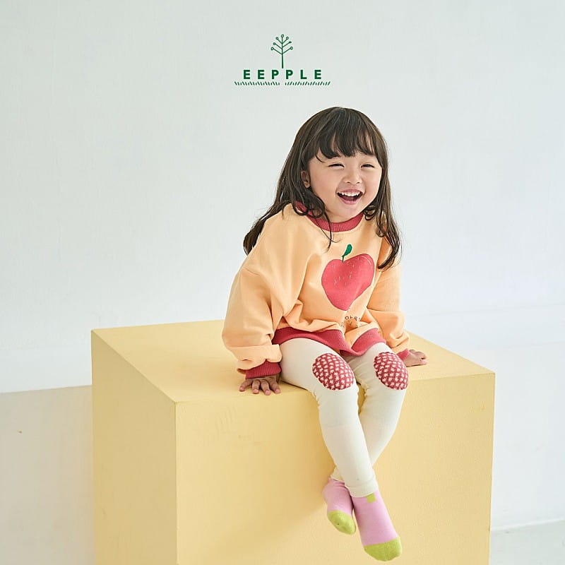 Eepple - Korean Children Fashion - #littlefashionista - Apple Sweatshirt - 4
