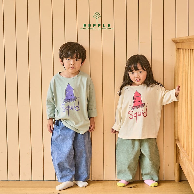 Eepple - Korean Children Fashion - #magicofchildhood - Squid Tee