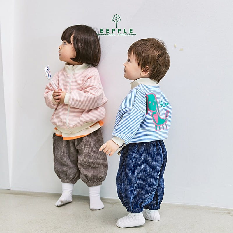 Eepple - Korean Children Fashion - #minifashionista - Hallo Stripes Jumper - 7
