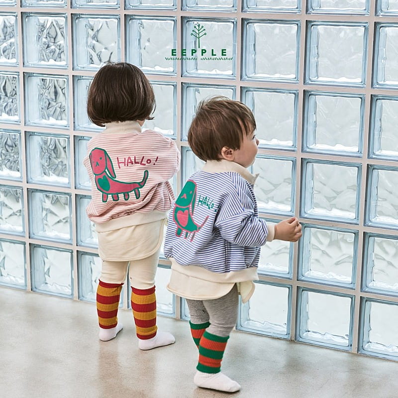 Eepple - Korean Children Fashion - #todddlerfashion - Hallo Stripes Jumper - 9