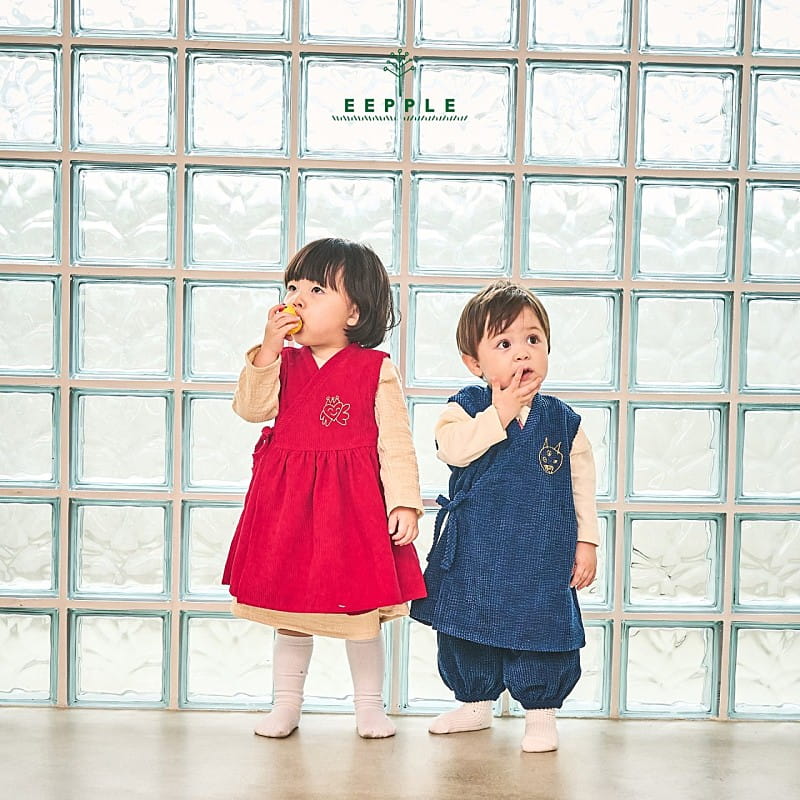 Eepple - Korean Children Fashion - #todddlerfashion - Eepple Gawn - 3