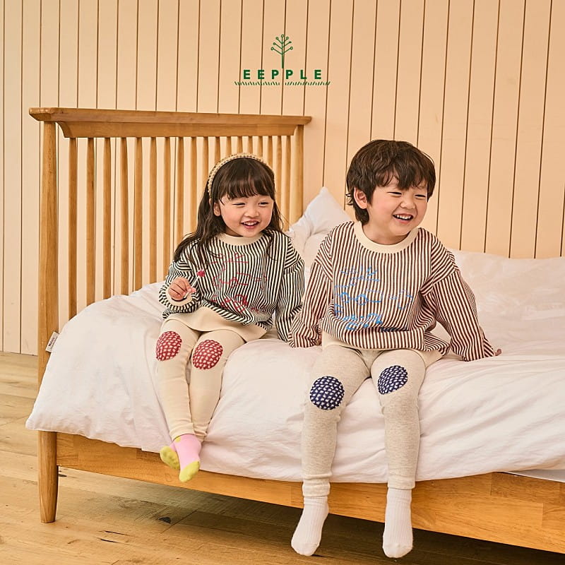 Eepple - Korean Children Fashion - #todddlerfashion - Rabbit Patch Leggings
