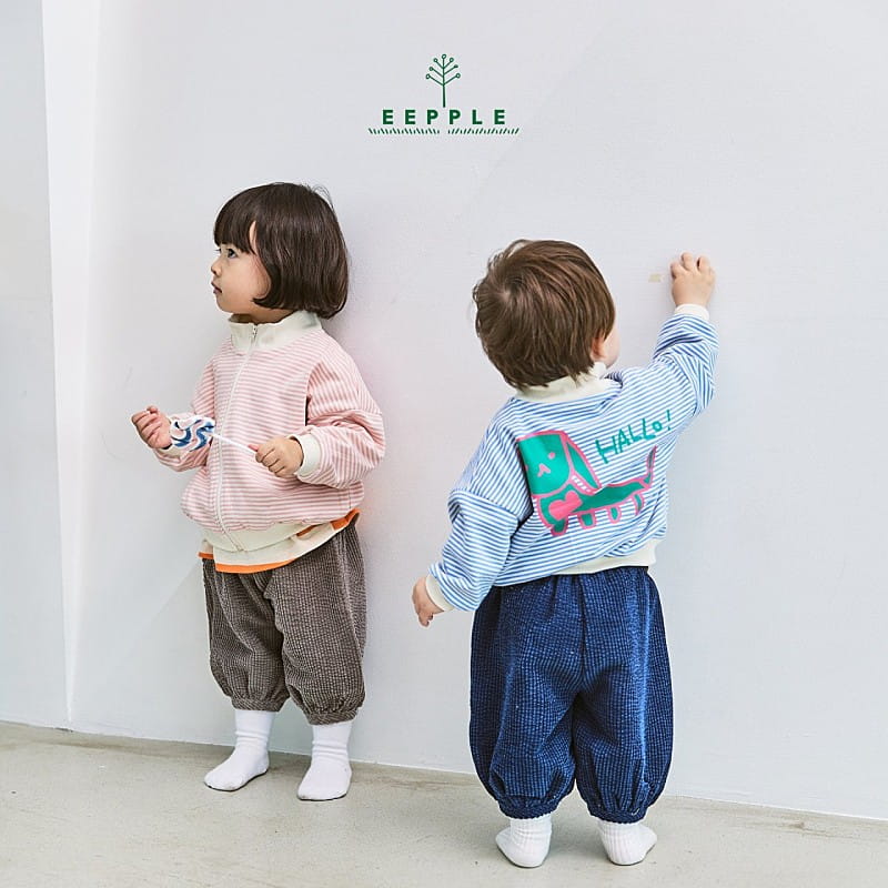 Eepple - Korean Children Fashion - #toddlerclothing - Hallo Stripes Jumper - 10