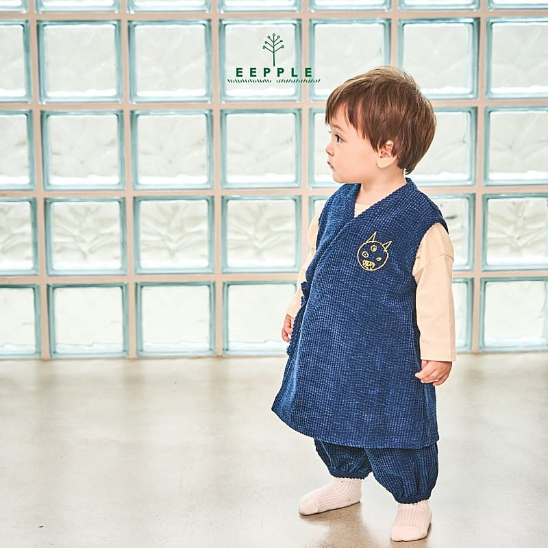 Eepple - Korean Children Fashion - #todddlerfashion - Eepple Gawn - 4