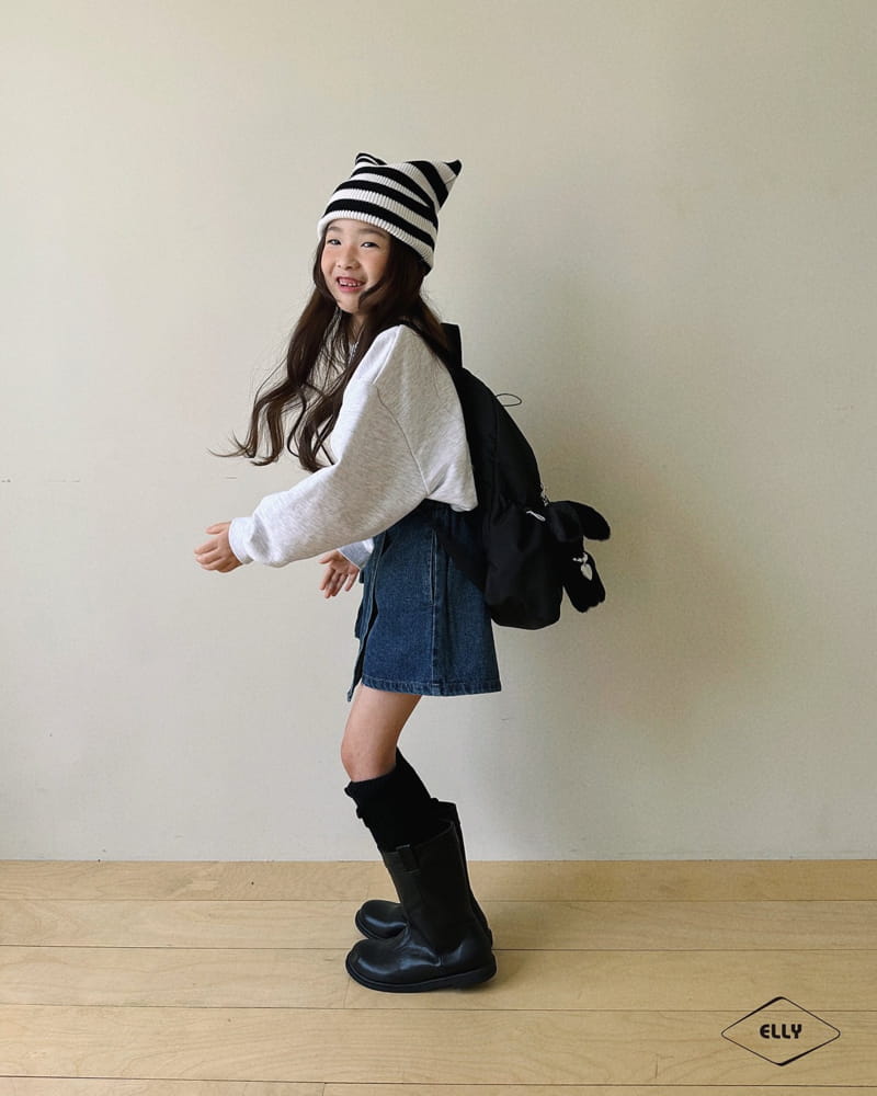 Ellymolly - Korean Children Fashion - #childofig - Elly Knit Square Beanie - 3