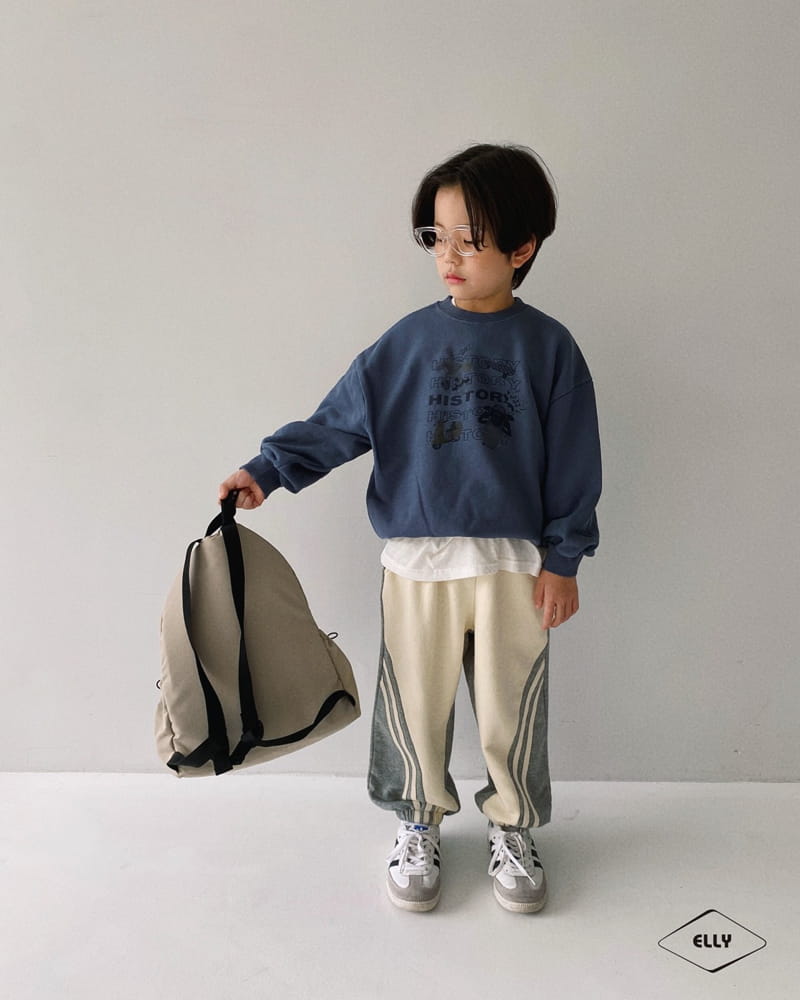 Ellymolly - Korean Children Fashion - #designkidswear - History Sweatshirt