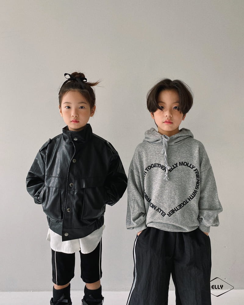 Ellymolly - Korean Children Fashion - #discoveringself - Heart Hoody Tee