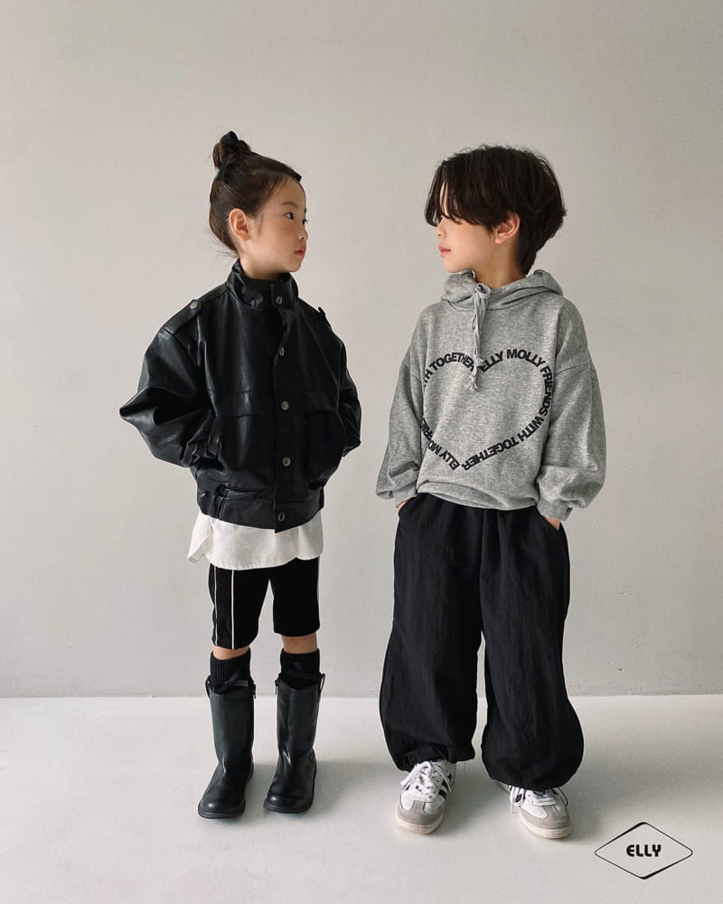 Ellymolly - Korean Children Fashion - #fashionkids - Heart Hoody Tee - 2
