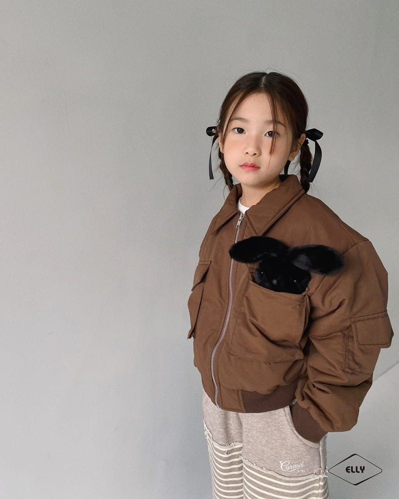Ellymolly - Korean Children Fashion - #kidsstore - Elly Black Rabbit - 2
