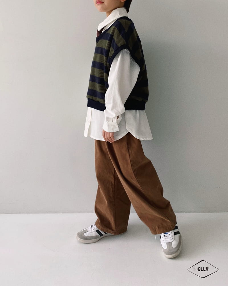 Ellymolly - Korean Children Fashion - #littlefashionista - Mild Crop Vest - 4
