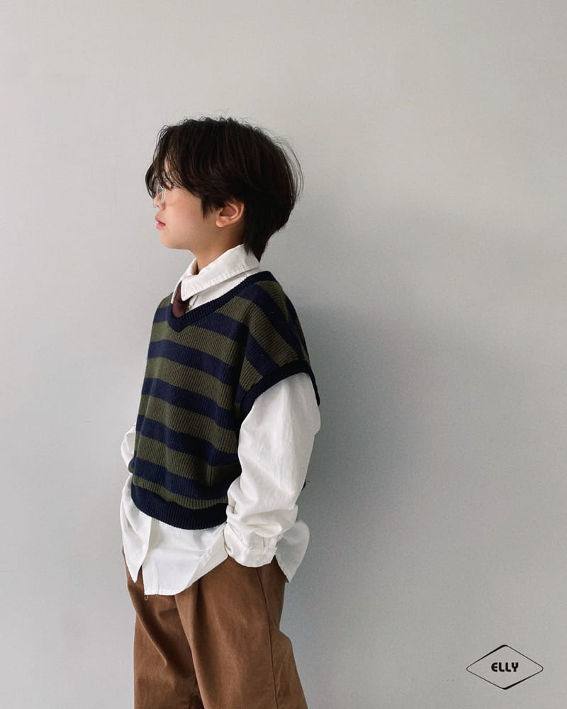 Ellymolly - Korean Children Fashion - #minifashionista - Mild Crop Vest - 5