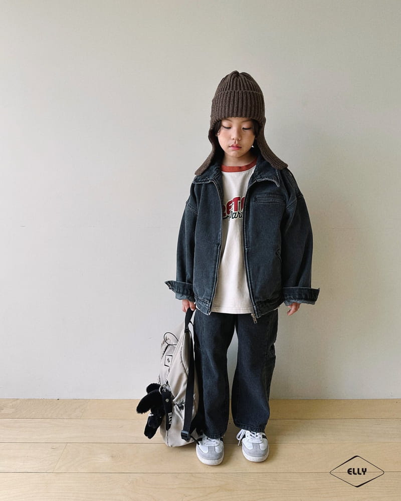 Ellymolly - Korean Children Fashion - #stylishchildhood - Out Slit Jeans - 2