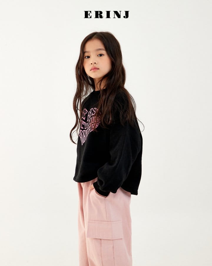 Erin J - Korean Children Fashion - #kidzfashiontrend - Heart Crop Sweatshirt - 4