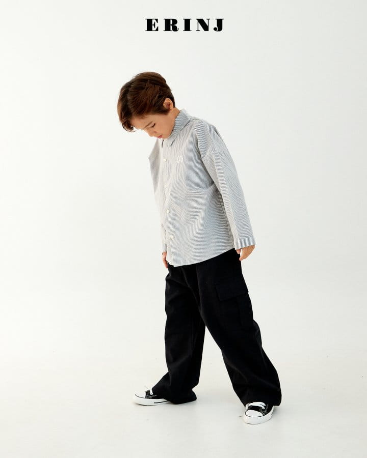 Erin J - Korean Children Fashion - #childofig - Stripes Shirt - 10