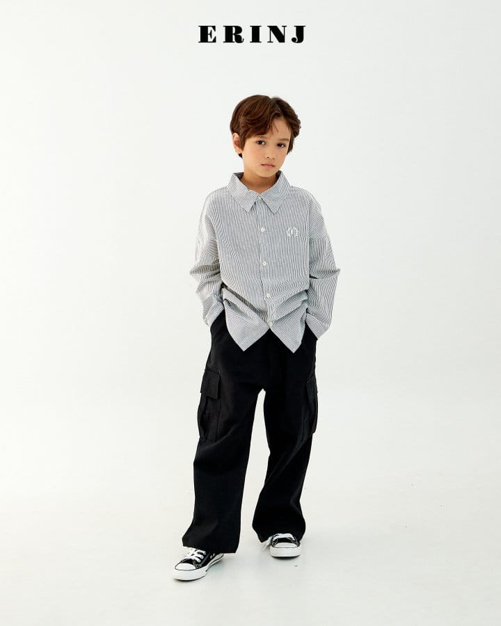 Erin J - Korean Children Fashion - #childofig - Stripes Shirt - 11