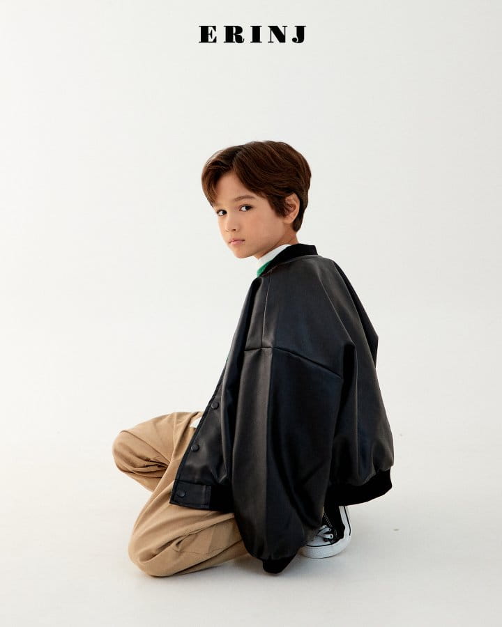 Erin J - Korean Children Fashion - #childofig - Leather Jumper - 8