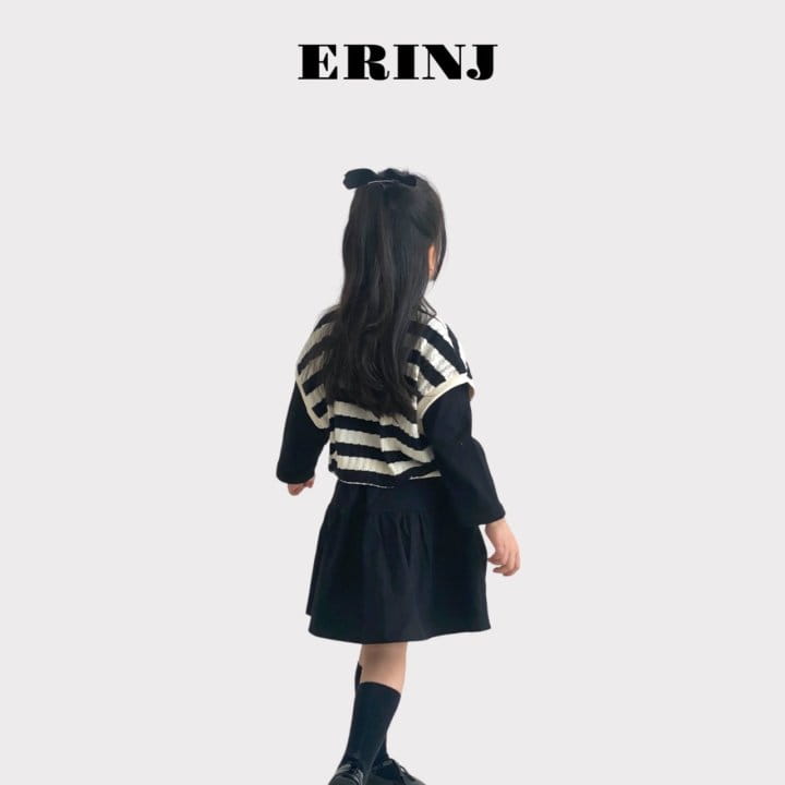 Erin J - Korean Children Fashion - #childofig - Twist Stripes Vest - 3
