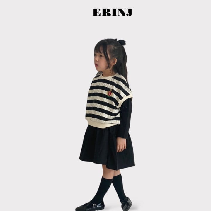 Erin J - Korean Children Fashion - #childofig - Twist Stripes Vest - 4