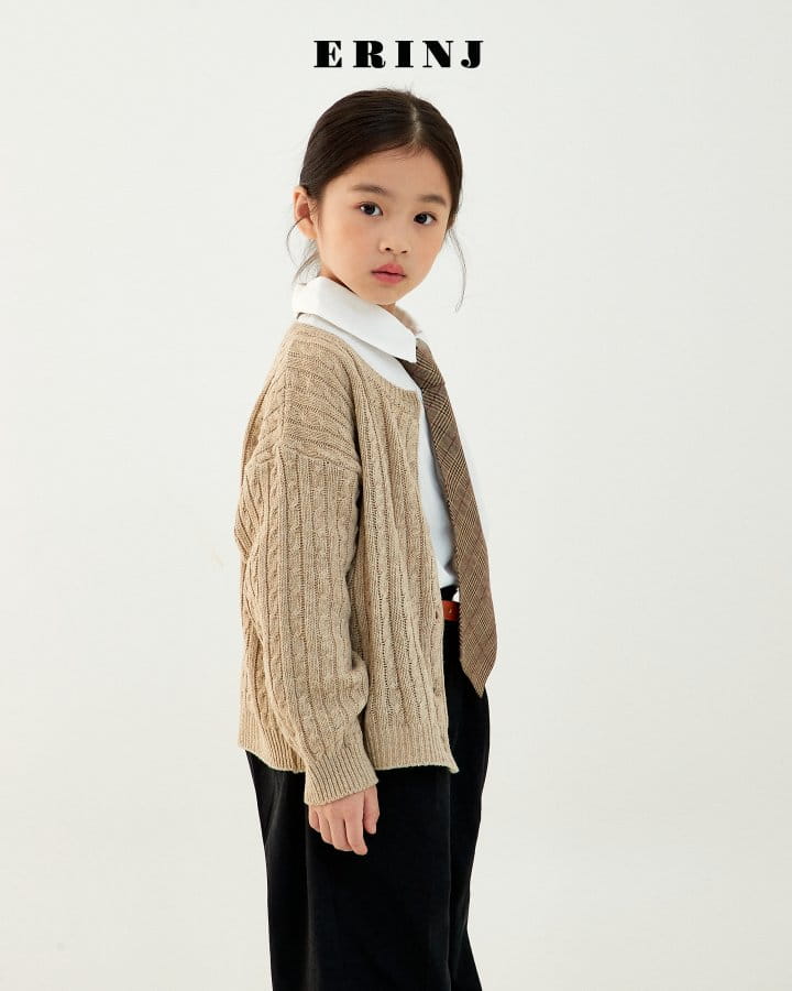 Erin J - Korean Children Fashion - #designkidswear - Twist Knir Cardigan - 3