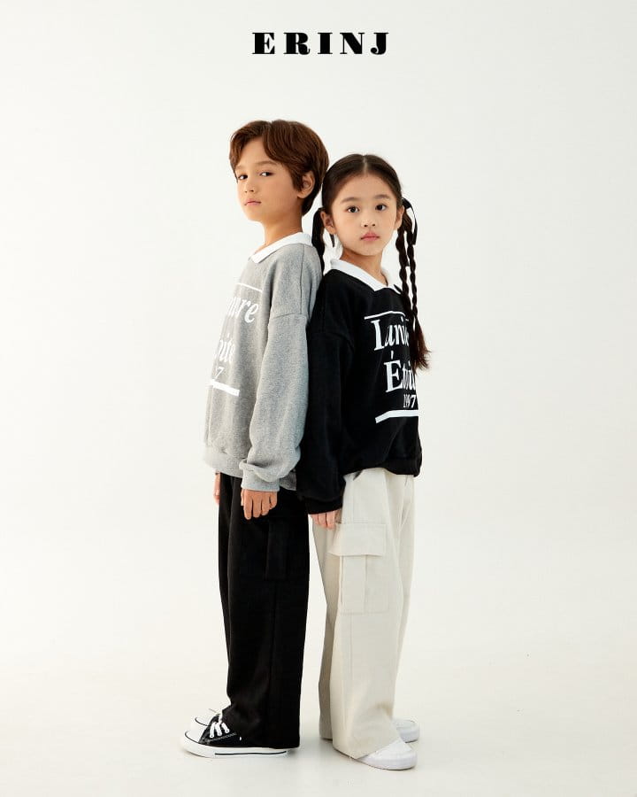 Erin J - Korean Children Fashion - #discoveringself - Collar Sweatshirt - 7