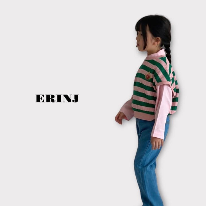 Erin J - Korean Children Fashion - #discoveringself - Twist Stripes Vest - 6