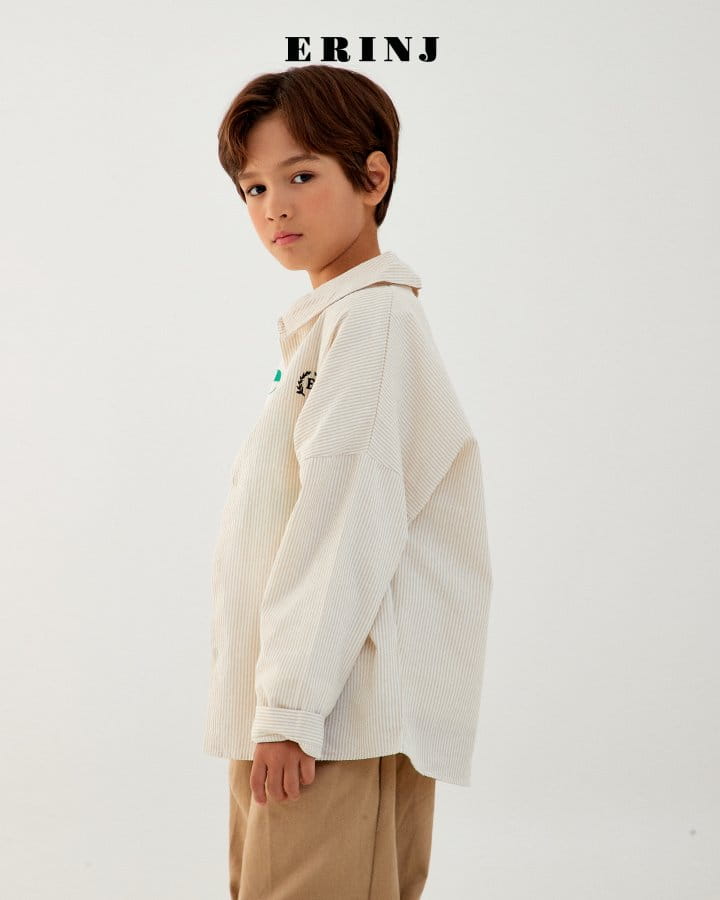 Erin J - Korean Children Fashion - #fashionkids - Stripes Shirt