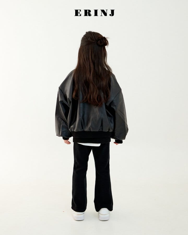Erin J - Korean Children Fashion - #fashionkids - Leather Jumper - 12