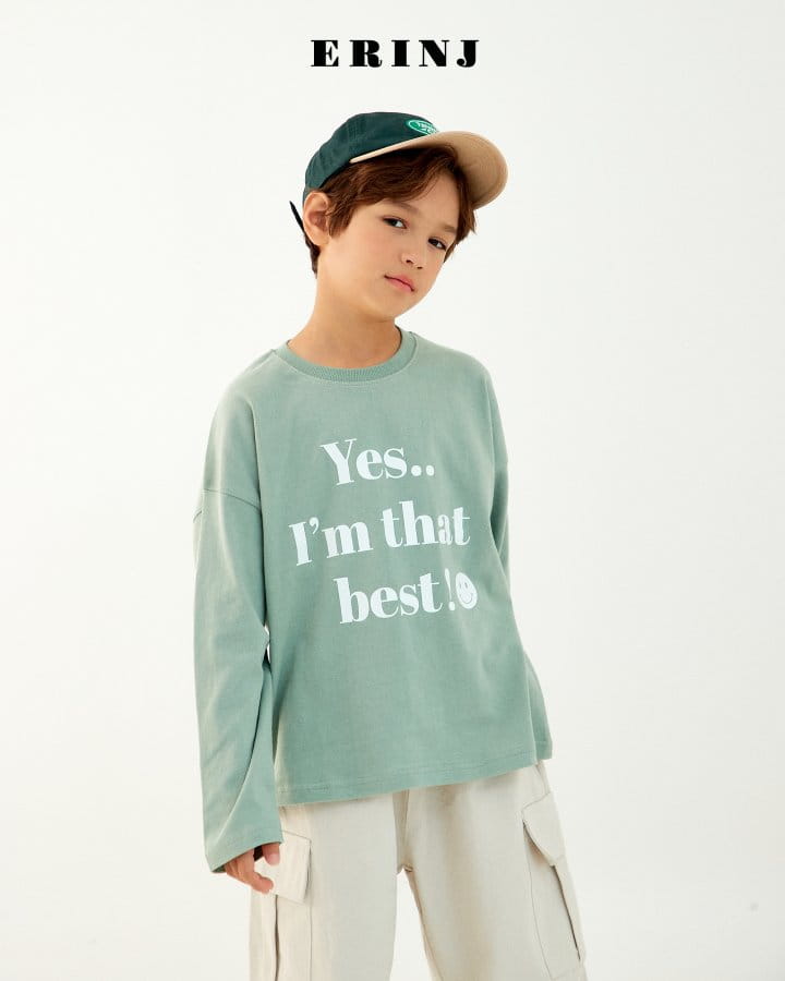 Erin J - Korean Children Fashion - #kidsshorts - Smile Tee