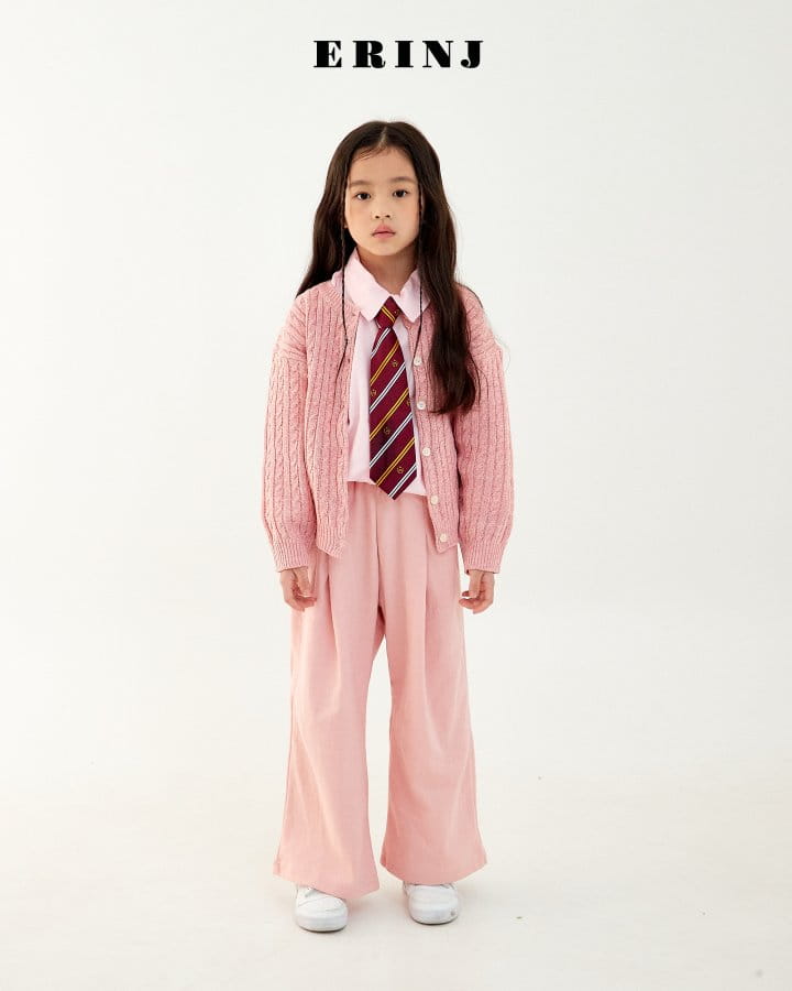 Erin J - Korean Children Fashion - #kidsshorts - Twist Knir Cardigan - 6