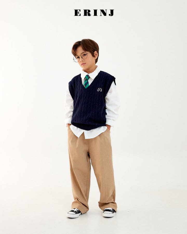 Erin J - Korean Children Fashion - #kidsstore - Wrinkle Pants - 8