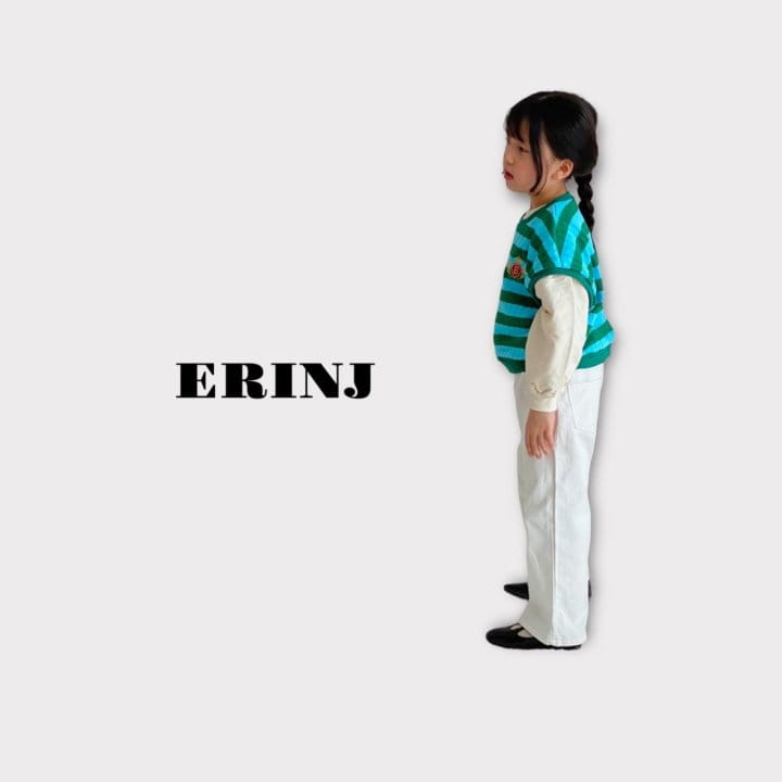 Erin J - Korean Children Fashion - #kidzfashiontrend - Twist Stripes Vest - 10