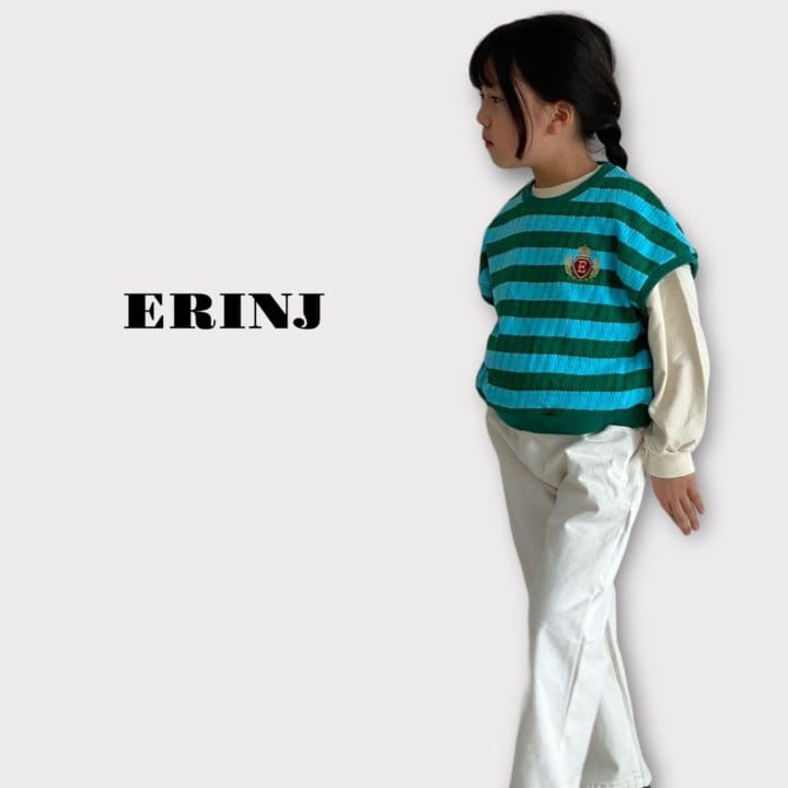 Erin J - Korean Children Fashion - #littlefashionista - Twist Stripes Vest - 12