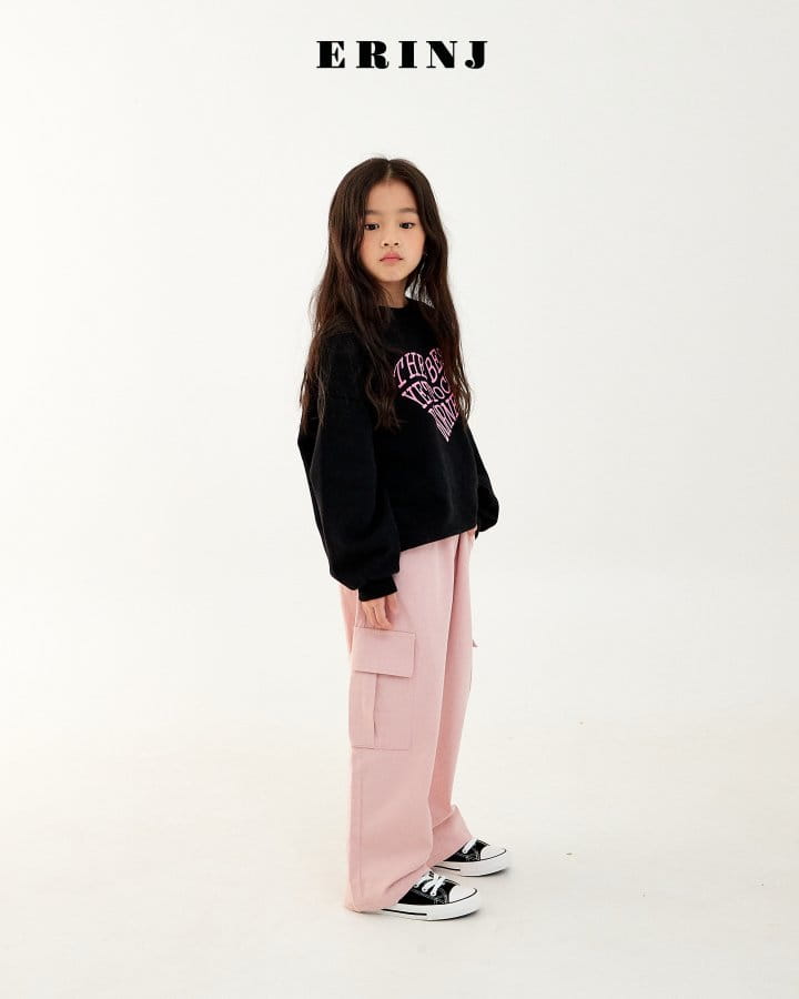 Erin J - Korean Children Fashion - #littlefashionista - Heart Crop Sweatshirt - 5