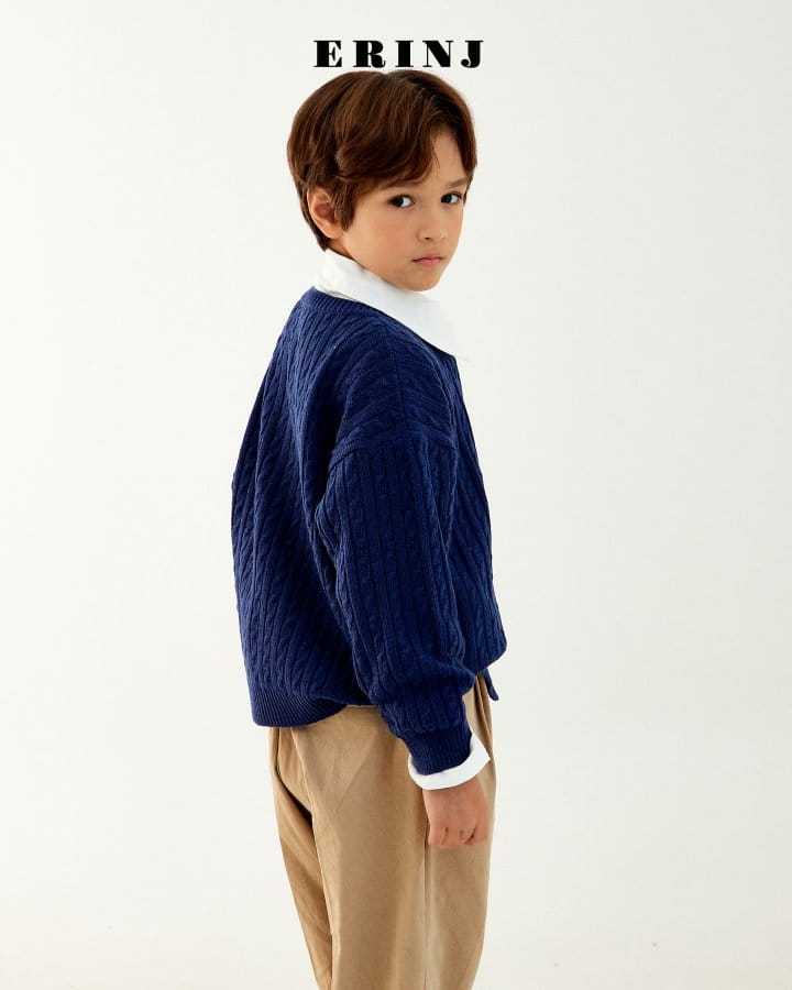 Erin J - Korean Children Fashion - #magicofchildhood - Twist Knir Cardigan - 11