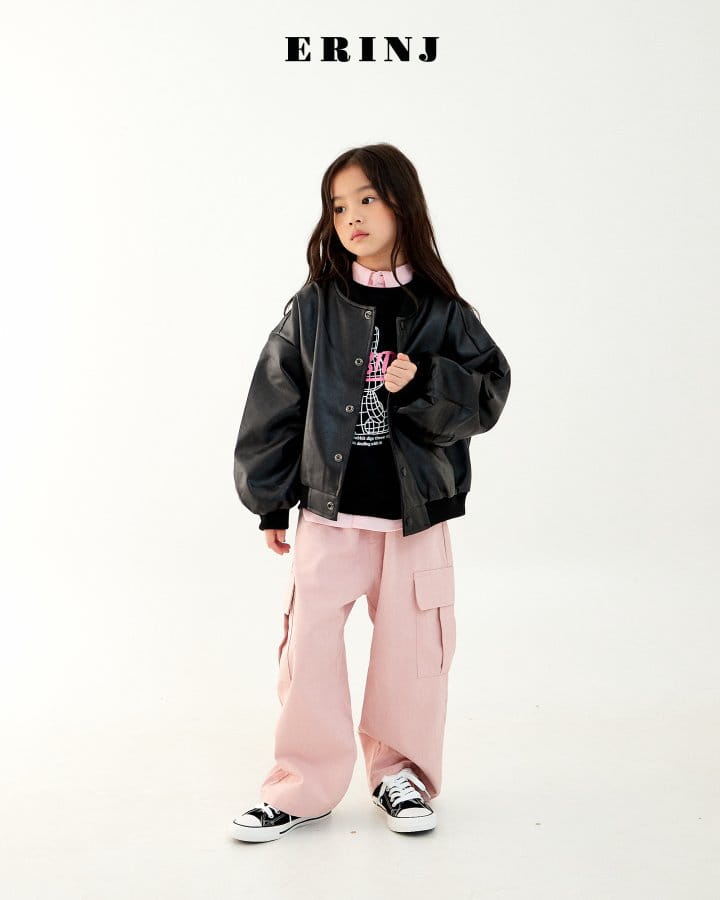 Erin J - Korean Children Fashion - #prettylittlegirls - Leather Jumper - 6