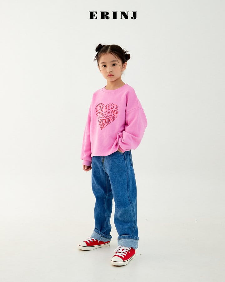 Erin J - Korean Children Fashion - #todddlerfashion - Heart Crop Sweatshirt - 9