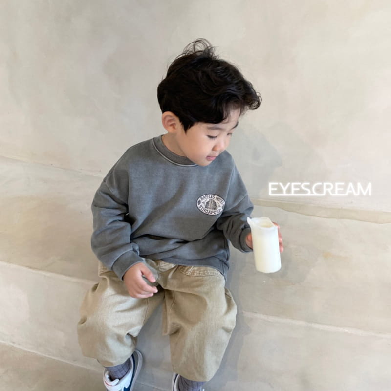 Eyescream - Korean Children Fashion - #designkidswear - Singapore Pigment Sweatshirt - 4