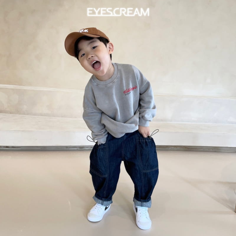 Eyescream - Korean Children Fashion - #discoveringself - Kellog Pigment Sweatshirt - 3