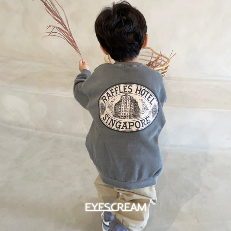 Eyescream - Korean Children Fashion - #fashionkids - Singapore Pigment Sweatshirt - 5