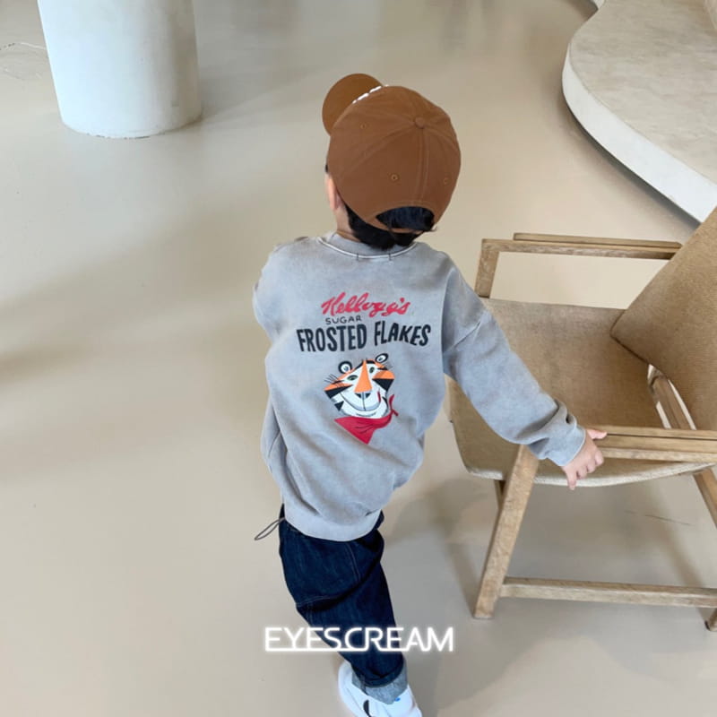 Eyescream - Korean Children Fashion - #discoveringself - Kellog Pigment Sweatshirt - 4