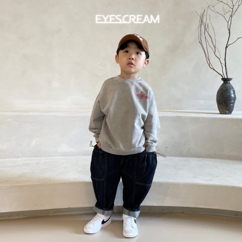 Eyescream - Korean Children Fashion - #kidsshorts - Kellog Pigment Sweatshirt - 5